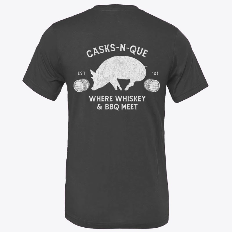 Casks-n-Que New Tee - Black