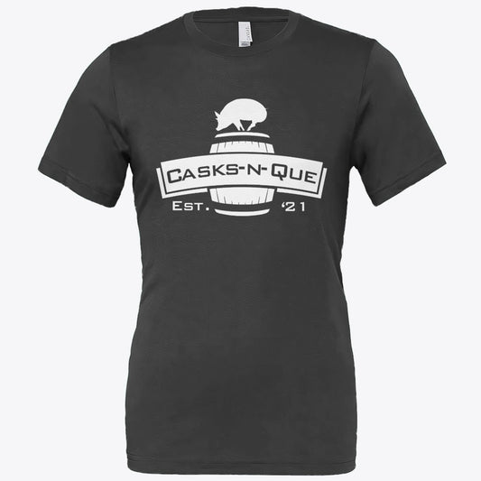CasksnQue Tee Black Bella + Canvas 3001